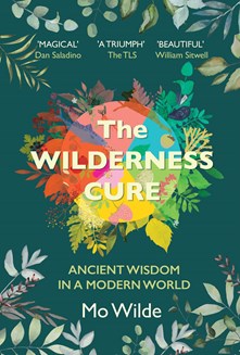 Green illustrated cover for the memoir The Wilderness Cure